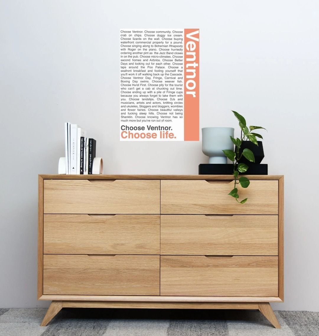 "Choose Ventnor" Art Print - Large (29.7 x 42cm)